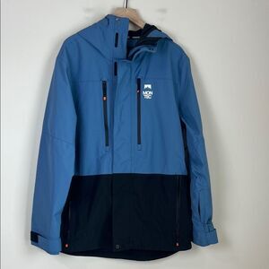 Montec Fawk Ski Jacket Insulated Men Blue Steel/Black Sz XL